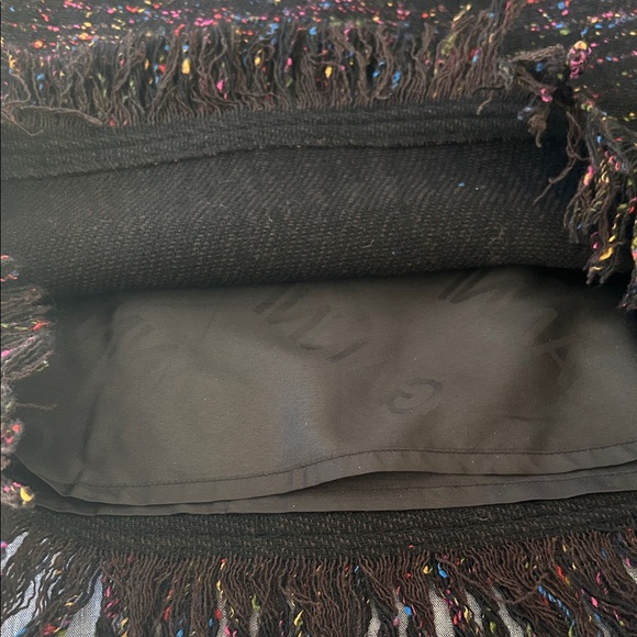 Ganni Black Multicolor Tweed Mini Skirt - Picture 4 of 5